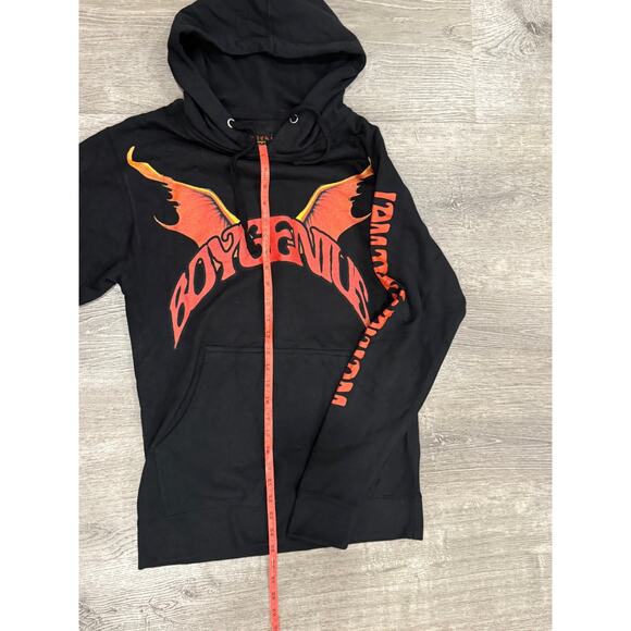 BoyGenius Tour Merch Hoodie by Independent Unisex Small Black - Picture 4 of 5